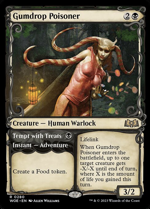 Gumdrop Poisoner (Showcase) - Wilds of Eldraine