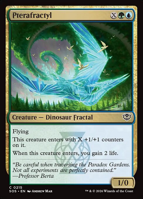 Pterafractyl (Foil) - Secrets of Strixhaven