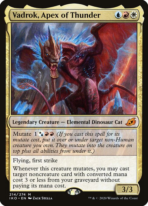 Vadrok, Apex of Thunder (Foil) - Ikoria: Lair of Behemoths