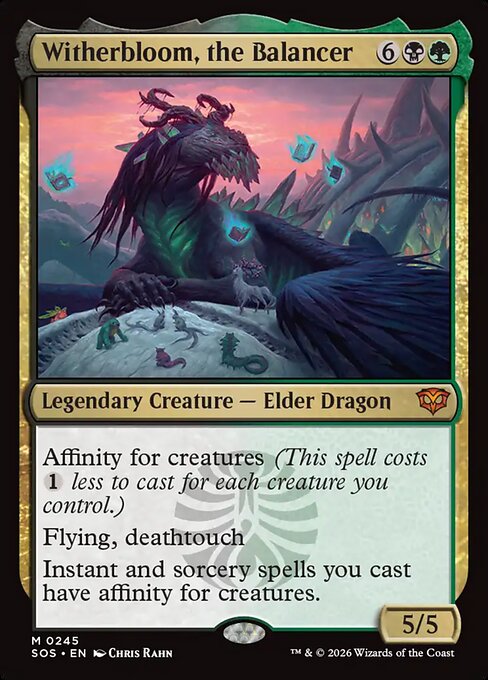 Witherbloom, the Balancer (Foil) - Secrets of Strixhaven