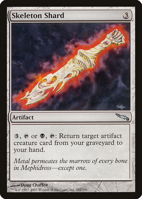 Skeleton Shard (Foil) - Mirrodin
