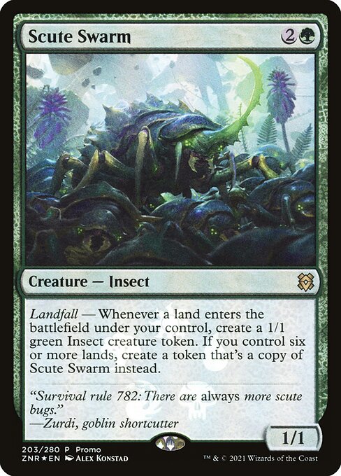 Scute Swarm (Foil) - Media Promos