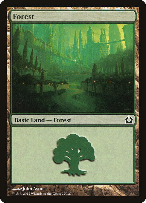 Forest (270) (Foil) - Return to Ravnica