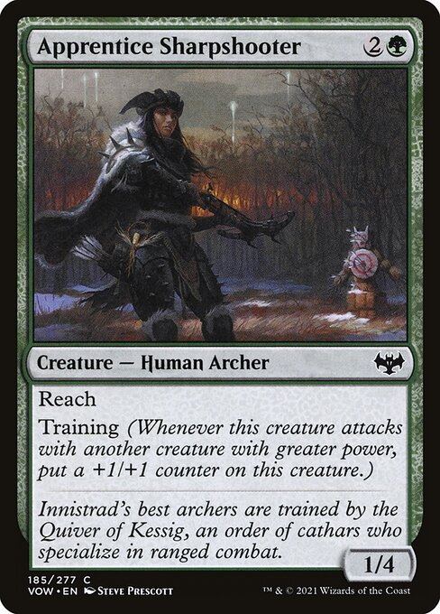 Apprentice Sharpshooter (Foil) - Innistrad: Crimson Vow