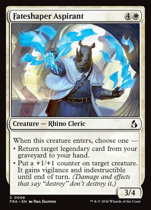 Fateshaper Aspirant (Foil) - Reality Fracture