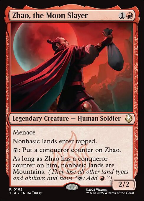 Zhao, the Moon Slayer (Foil) - Avatar: The Last Airbender