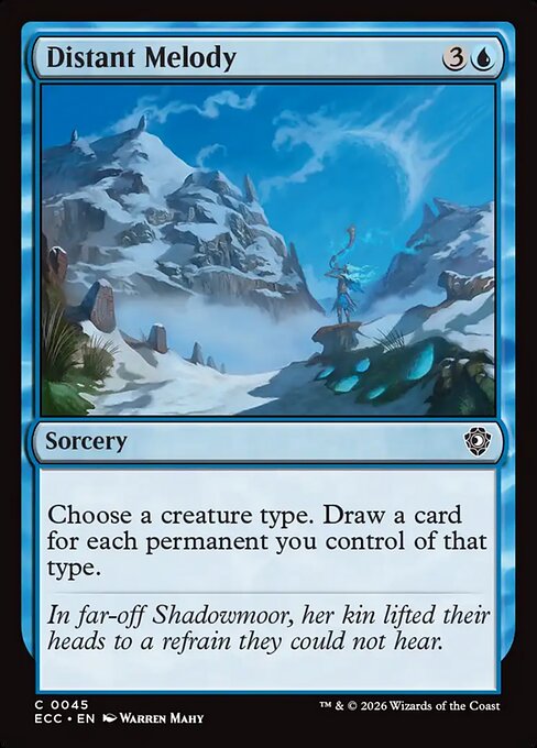 Distant Melody - Commander: Wilds of Eldraine