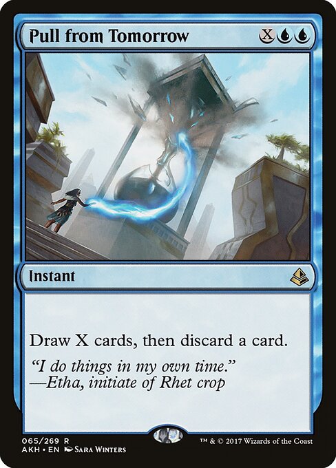 Pull from Tomorrow (Foil) - Amonkhet