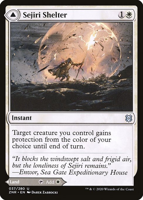 Sejiri Shelter - Zendikar Rising