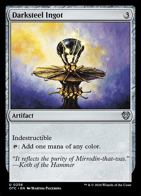 Darksteel Ingot - Commander: Outlaws of Thunder Junction