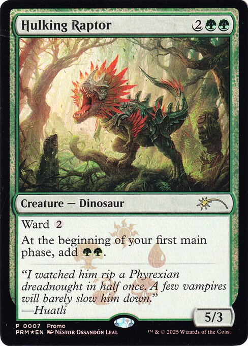 Hulking Raptor - Media and Collaboration Promos