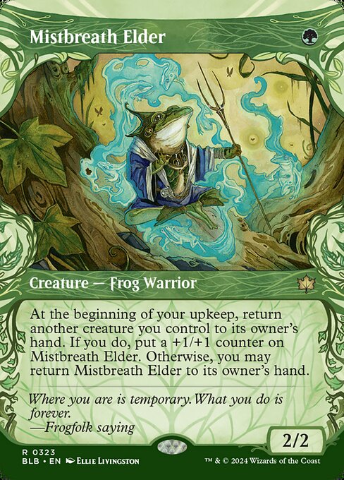 Mistbreath Elder (Showcase) - Bloomburrow