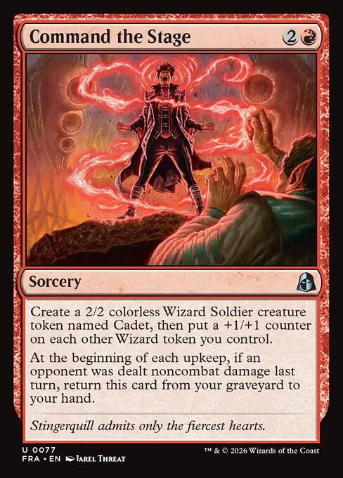Command the Stage (Foil) - Reality Fracture