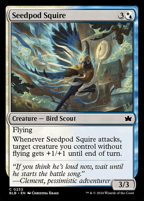 Seedpod Squire (Foil) - Bloomburrow