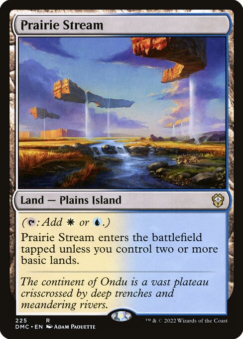 Prairie Stream - Commander: Dominaria United
