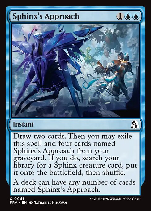 Sphinx's Approach (Foil) - Reality Fracture