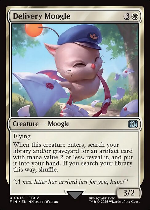 Delivery Moogle (Foil) - FINAL FANTASY