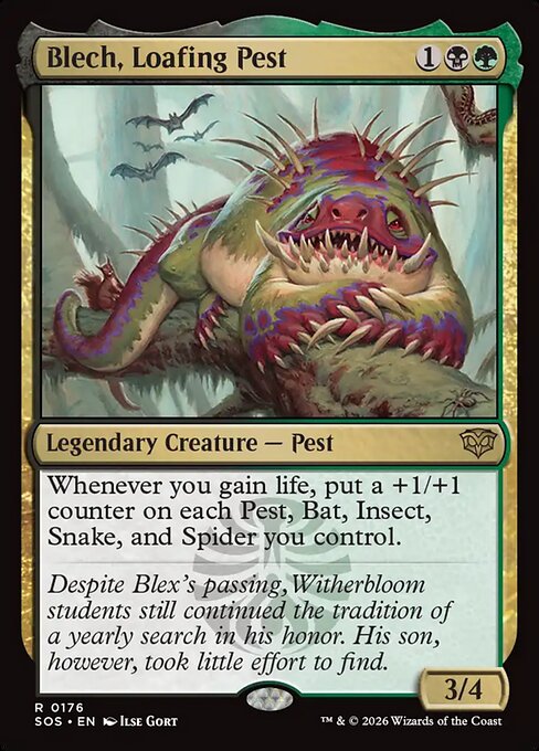 Blech, Loafing Pest - Secrets of Strixhaven