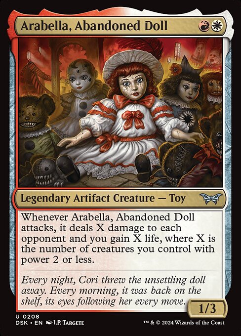 Arabella, Abandoned Doll (Foil) - Duskmourn: House of Horror
