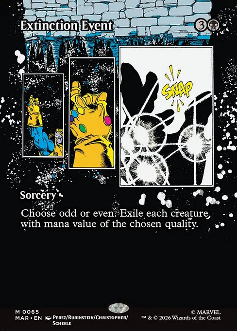 Extinction Event (Borderless) - Marvel Universe Eternal-Legal