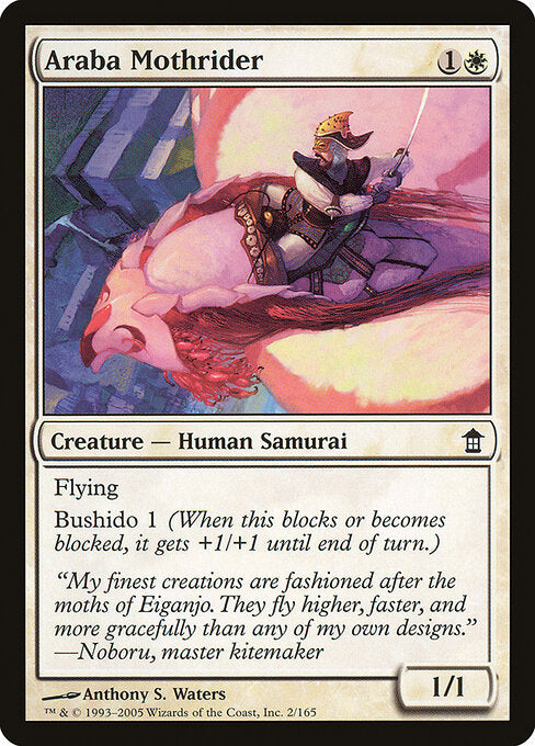 Araba Mothrider (Foil) - Saviors of Kamigawa