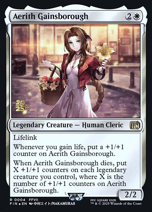 Aerith Gainsborough - Prerelease Cards