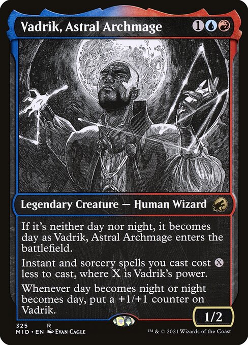 Vadrik, Astral Archmage (Showcase) - Innistrad: Midnight Hunt