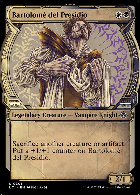 Bartolome del Presidio (Showcase) (Foil) - The Lost Caverns of Ixalan