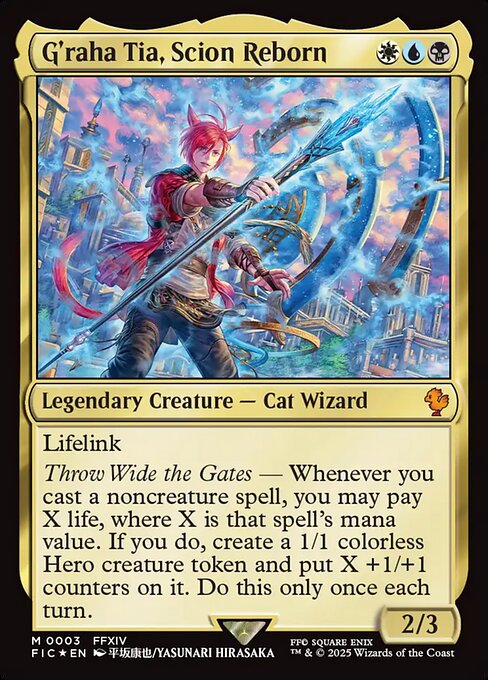 G'raha Tia, Scion Reborn - Commander: FINAL FANTASY