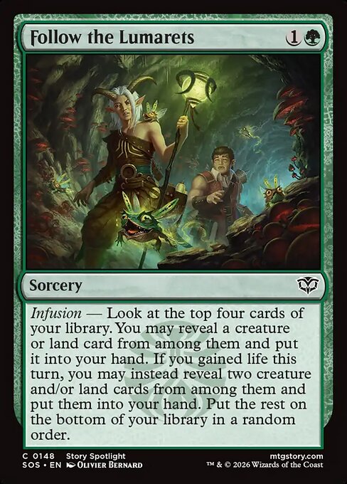 Follow the Lumarets (Foil) - Secrets of Strixhaven
