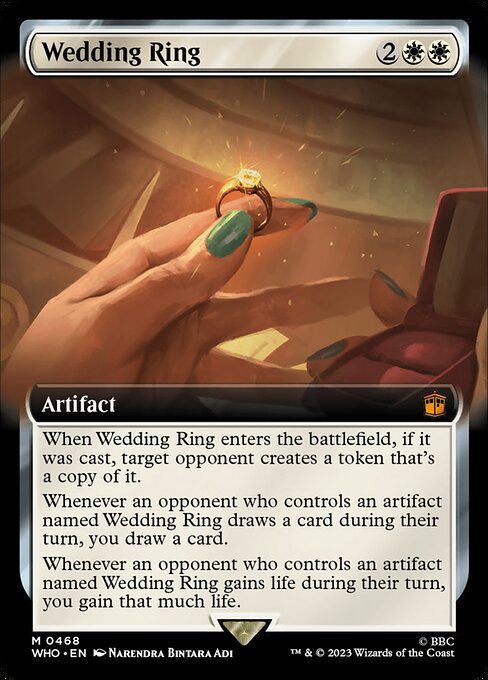 Wedding Ring (Extended Art) - Universes Beyond: Doctor Who