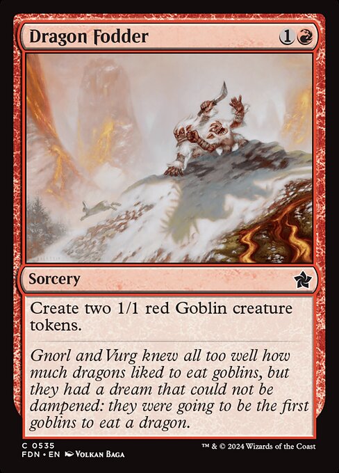 Dragon Fodder - Tarkir Dragonfury Promos