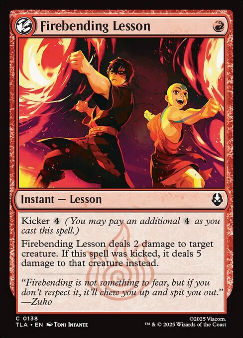 Firebending Lesson - Avatar: The Last Airbender