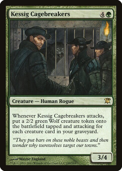 Kessig Cagebreakers (Foil) - Innistrad