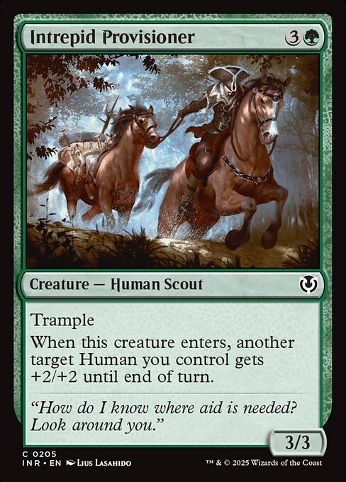 Intrepid Provisioner (Foil) - Innistrad Remastered