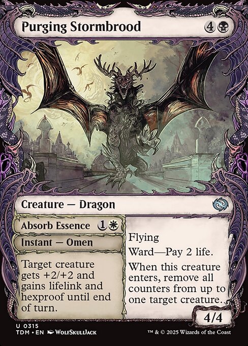Purging Stormbrood (Showcase) - Tarkir: Dragonstorm