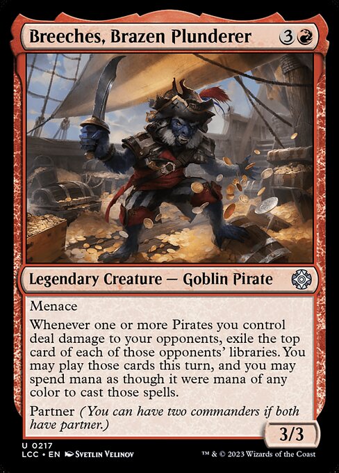 Breeches, Brazen Plunderer - Commander: The Lost Caverns of Ixalan