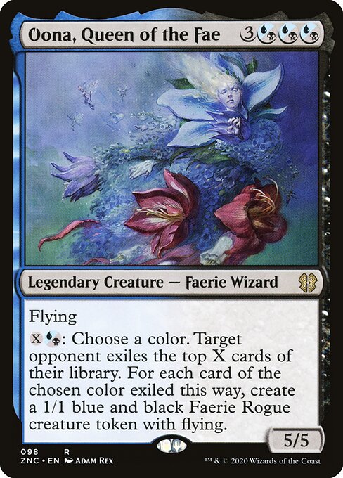 Oona, Queen of the Fae - Commander: Zendikar Rising