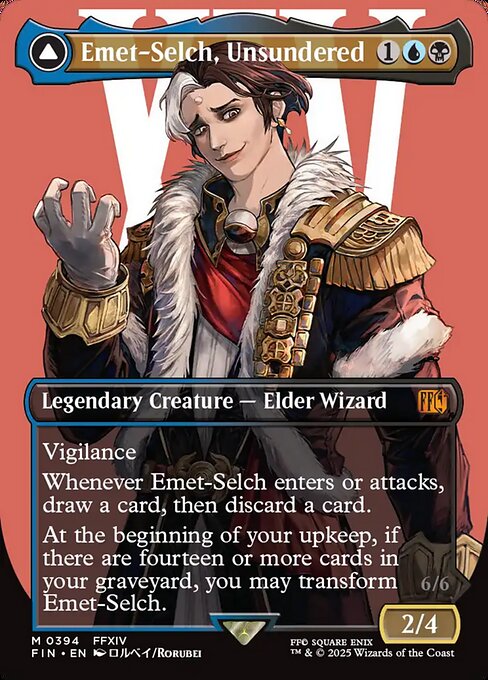 Emet-Selch, Unsundered (Borderless) - FINAL FANTASY