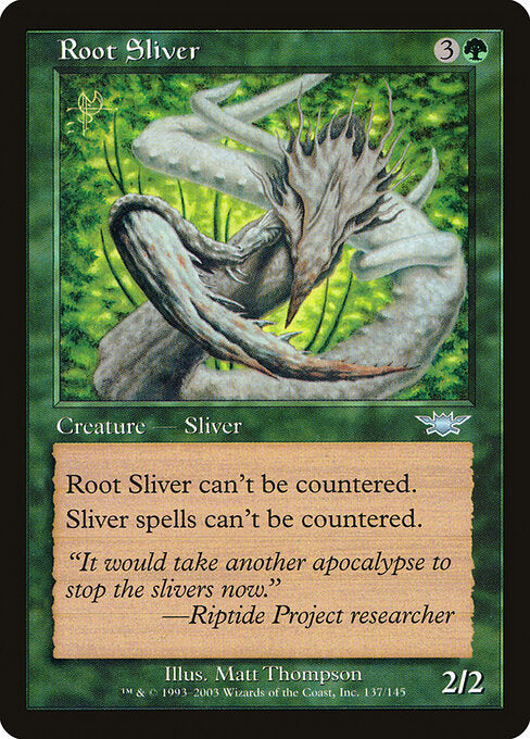 Root Sliver (Foil) - Legions