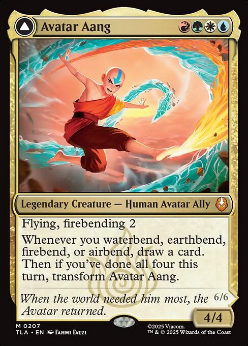 Avatar Aang (Foil) - Avatar: The Last Airbender