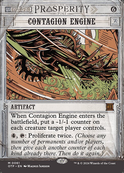 Contagion Engine - Outlaws of Thunder Junction: Breaking News