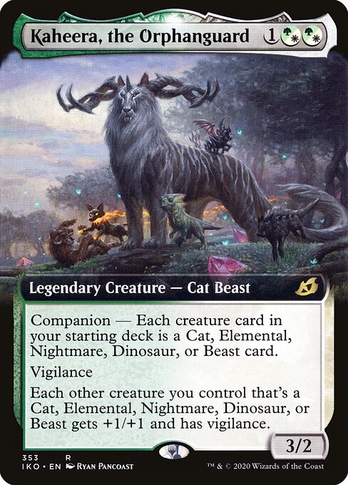 Kaheera, the Orphanguard (Extended Art) - Ikoria: Lair of Behemoths