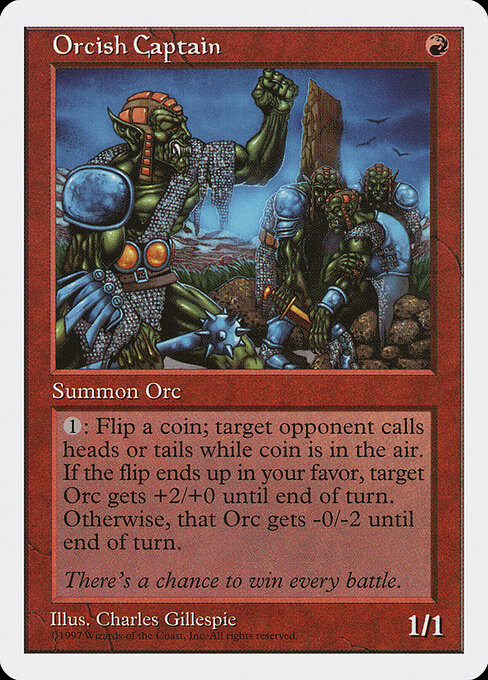 Orcish Captain - Fifth Edition
