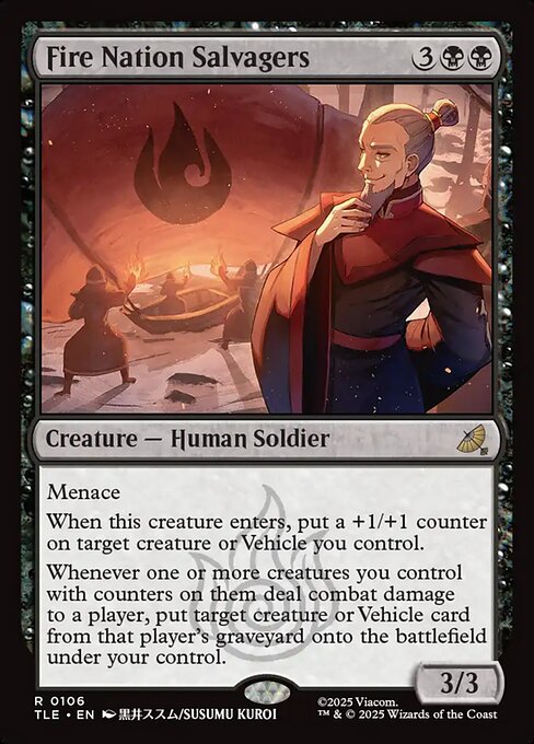 Fire Nation Salvagers (Foil) - Avatar: The Last Airbender: Eternal-Legal