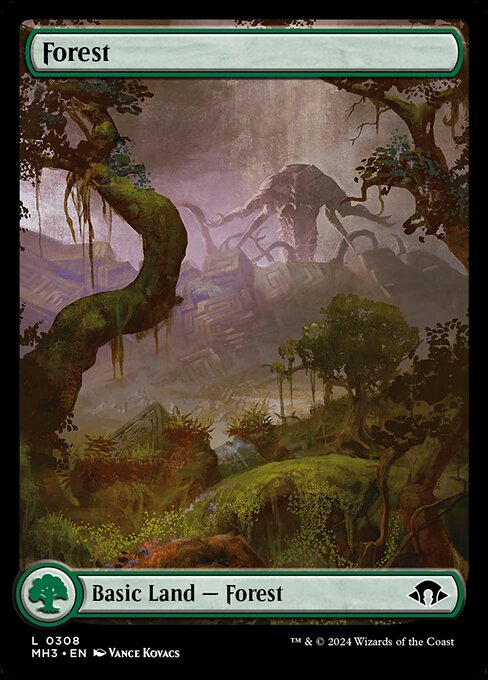 Forest (0308) (Foil) - Modern Horizons 3