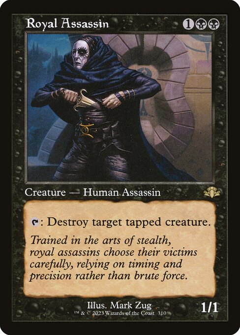 Royal Assassin (Retro Frame) (Foil) - Dominaria Remastered