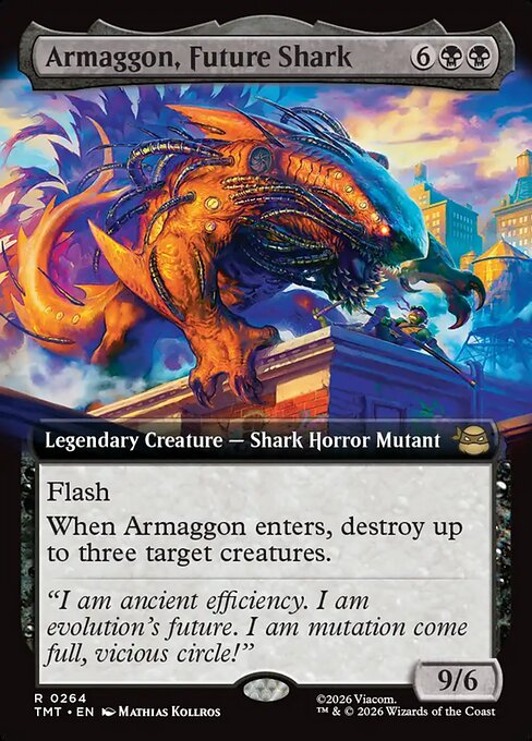 Armaggon, Future Shark (Extended Art) (Foil) - Teenage Mutant Ninja Turtles