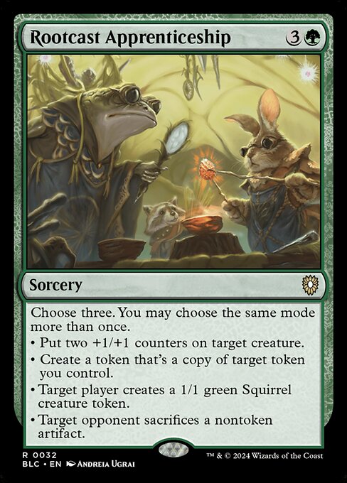 Rootcast Apprenticeship - Commander: Bloomburrow