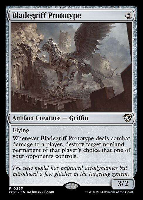 Bladegriff Prototype - Commander: Outlaws of Thunder Junction